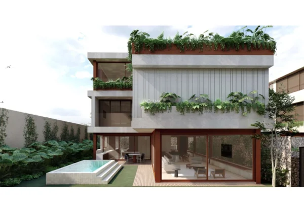 Casa em condomínio novo com projeto de Bianca Pinhão