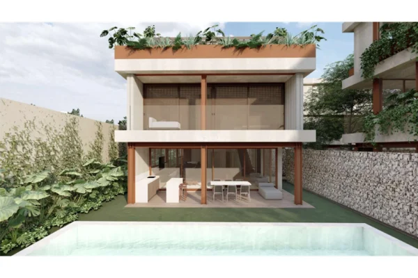 Casas em condomínio novo com projeto de Bianca Pinhão