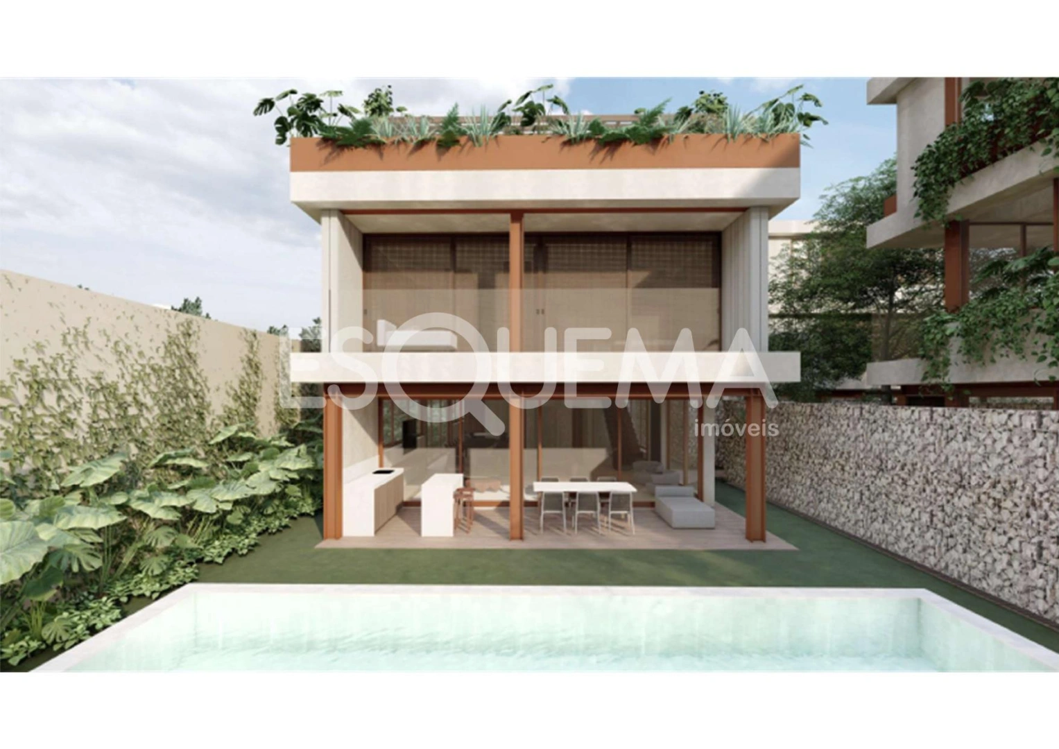 Casa em condomínio novo com projeto de Bianca Pinhão - Imagem 3
