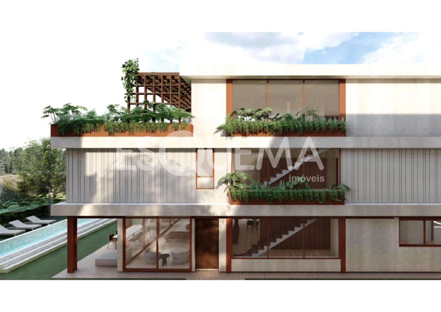 Casa em condomínio novo com projeto de Bianca Pinhão - Imagem 8