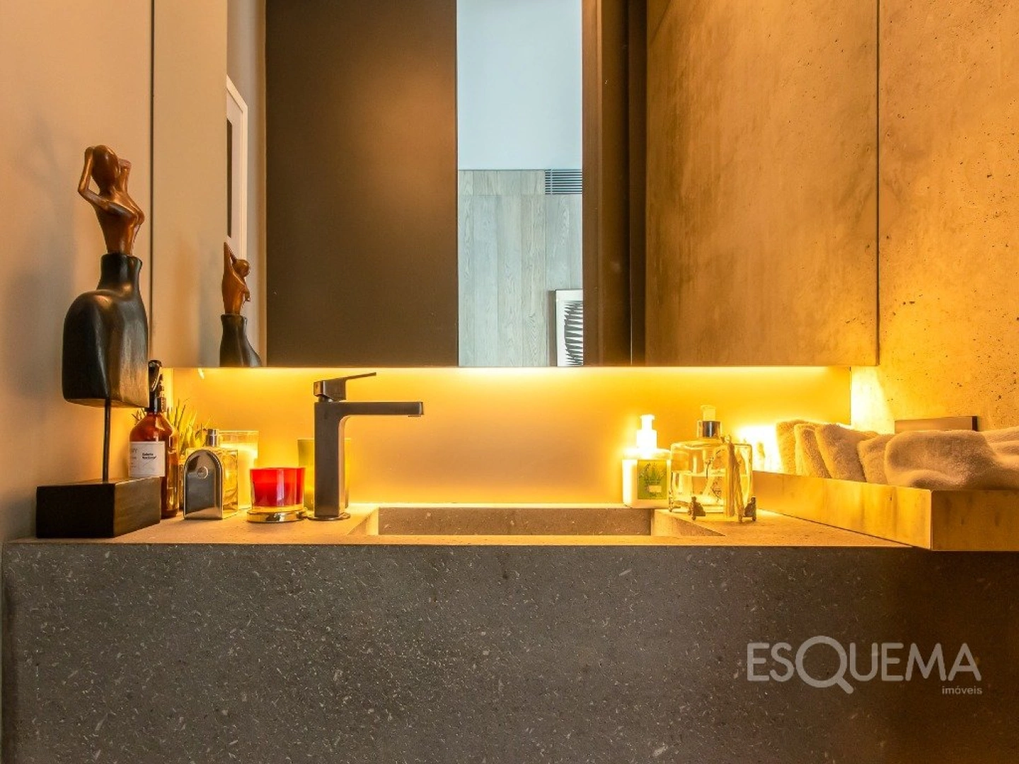 Apartamento mobiliado com design autoral e vista elevada em Pinheiros - Imagem 10