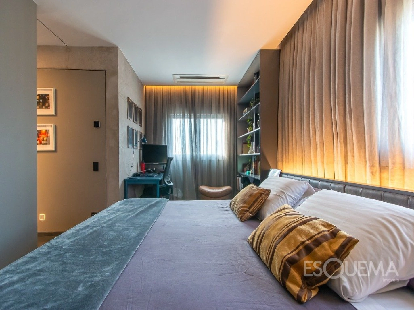 Apartamento mobiliado com design autoral e vista elevada em Pinheiros - Imagem 13