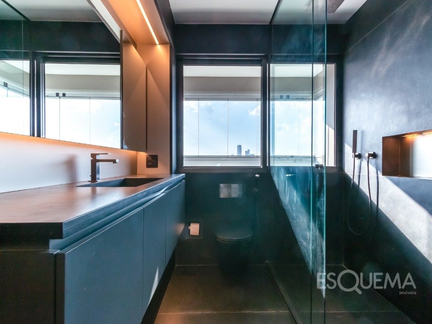 Apartamento mobiliado com design autoral e vista elevada em Pinheiros - Imagem 14