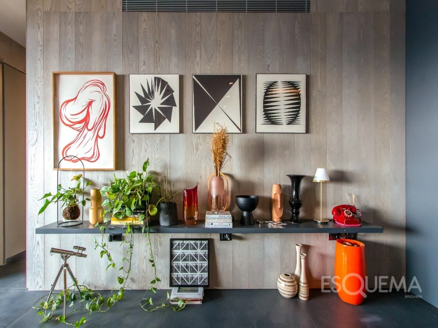 Apartamento mobiliado com design autoral e vista elevada em Pinheiros - Imagem 4