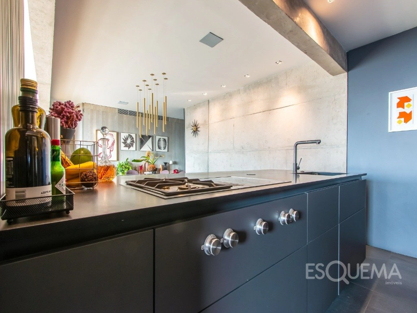 Apartamento mobiliado com design autoral e vista elevada em Pinheiros - Imagem 9