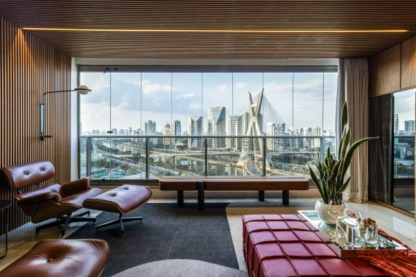 Apartamento com vista para a Ponte Estaiada