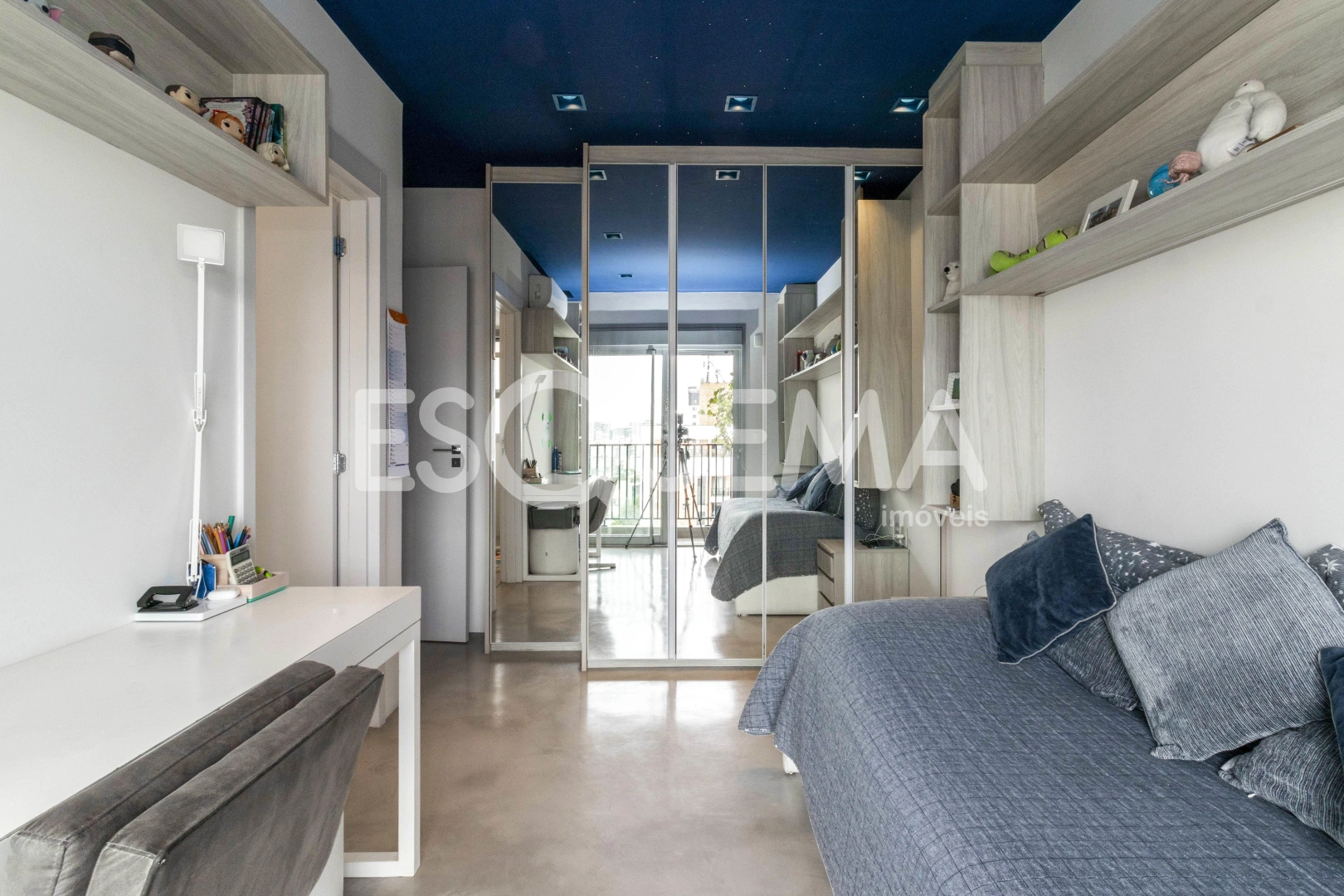 Apartamento com projeto moderno da arquiteta Vivian Calissi - Imagem 13