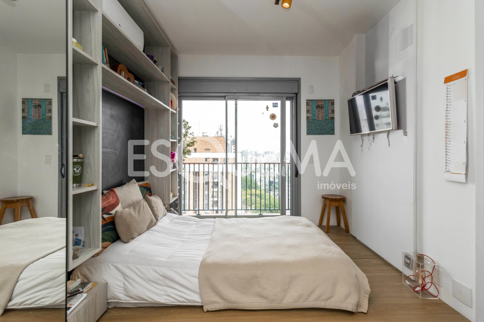 Apartamento com projeto moderno da arquiteta Vivian Calissi - Imagem 15