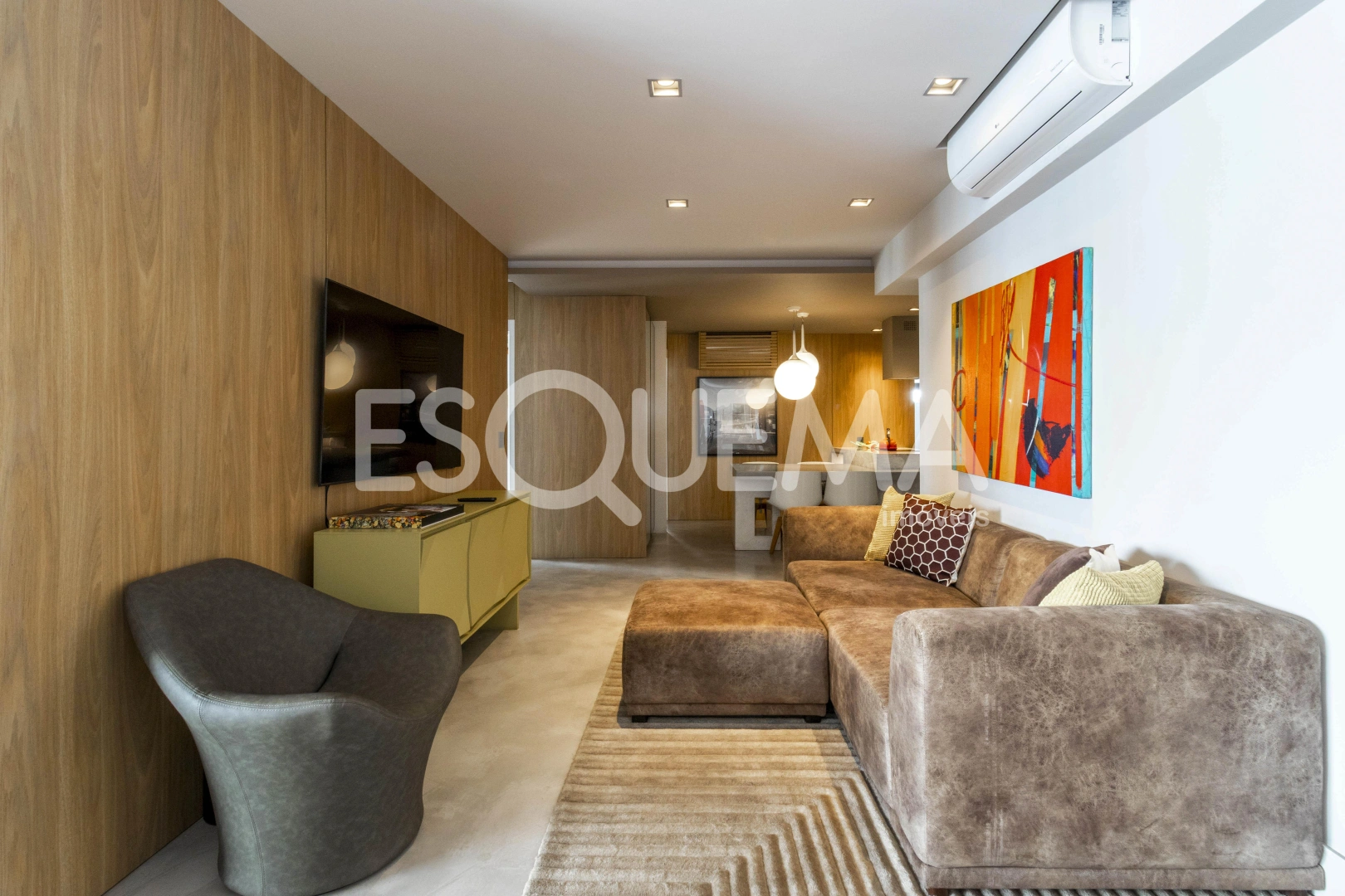 Apartamento com projeto moderno da arquiteta Vivian Calissi - Imagem 9