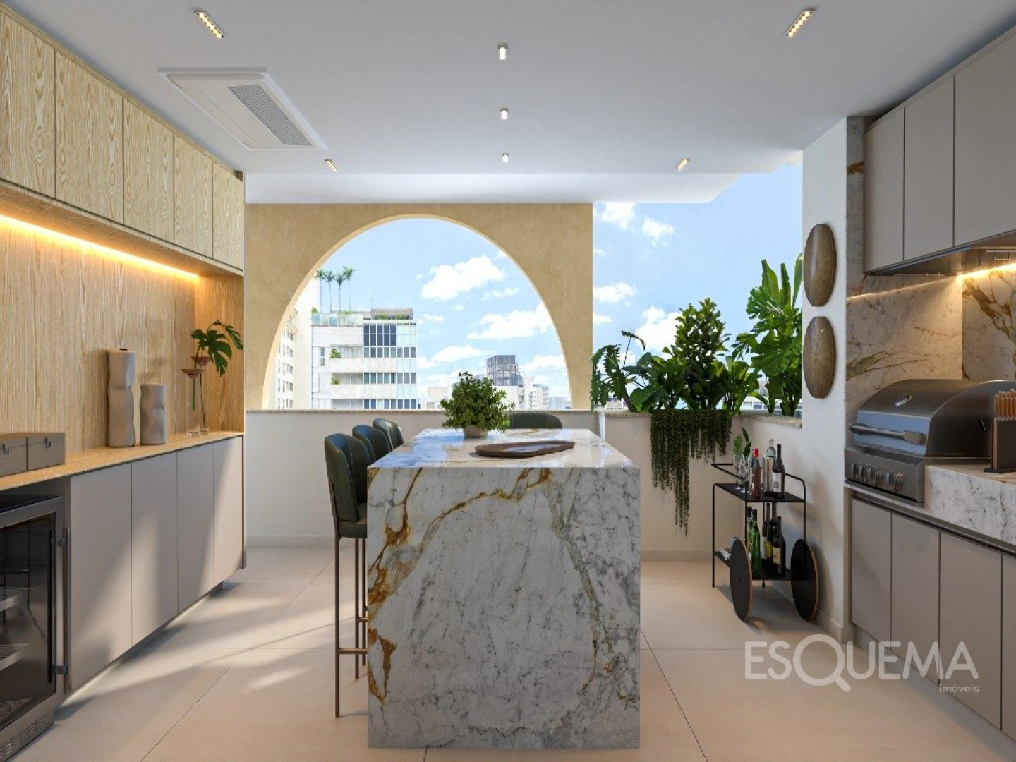 Apartamento totalmente reformado com varanda gourmet no Jardim América - Imagem 2
