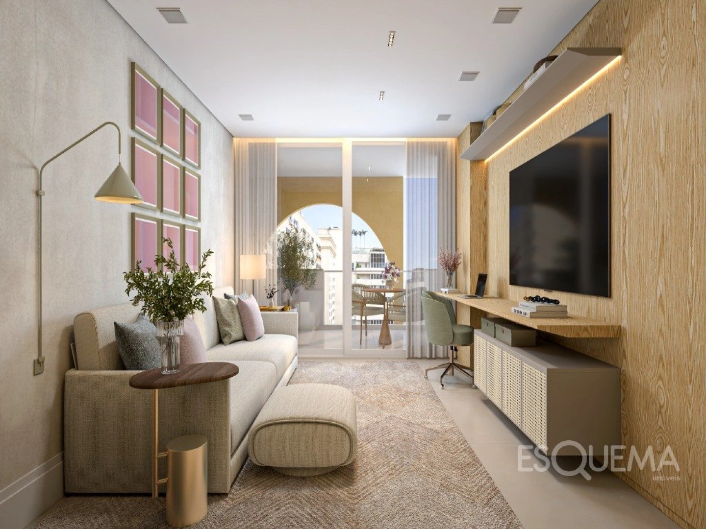 Apartamento totalmente reformado com varanda gourmet no Jardim América - Imagem 4