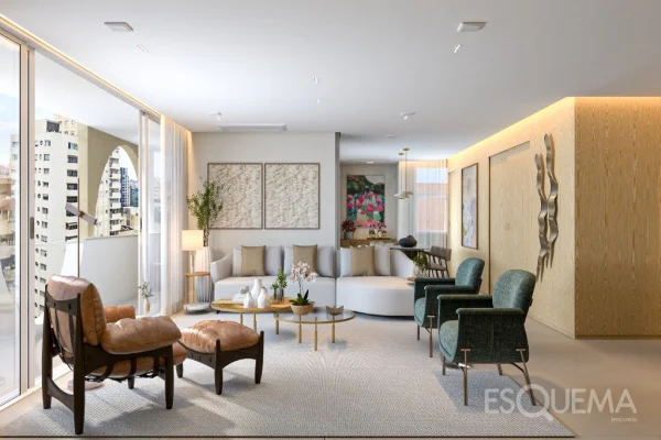Apartamento totalmente reformado com varanda gourmet no Jardim América