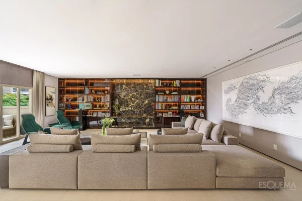 Apartamento reformado e decorado no Jardim América
