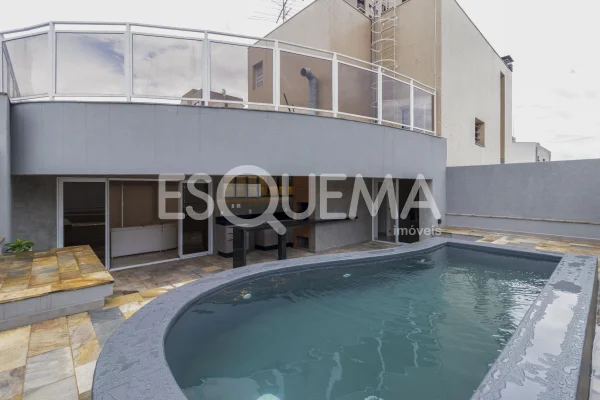Cobertura ampla com espaço gourmet