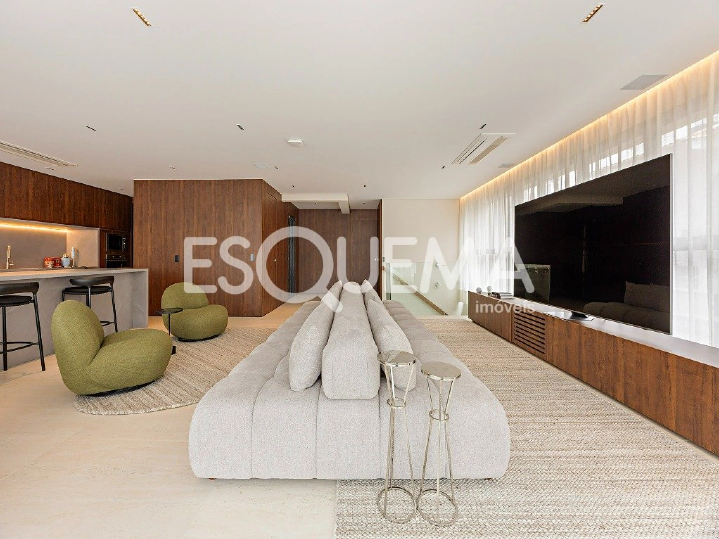 Apartamento garden mobiliado com área externa privativa - Imagem 2