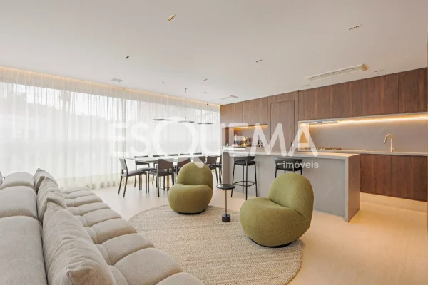 Apartamento garden mobiliado com área externa privativa