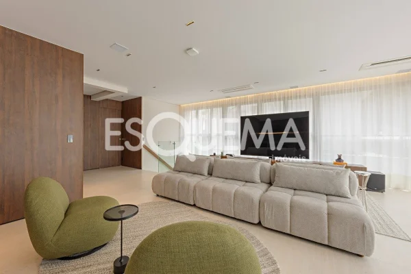 Apartamento garden mobiliado com área externa privativa