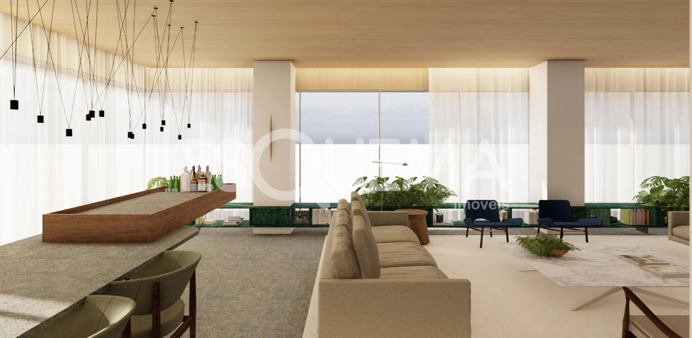 Apartamento em prédio novo e moderno - Imagem 1