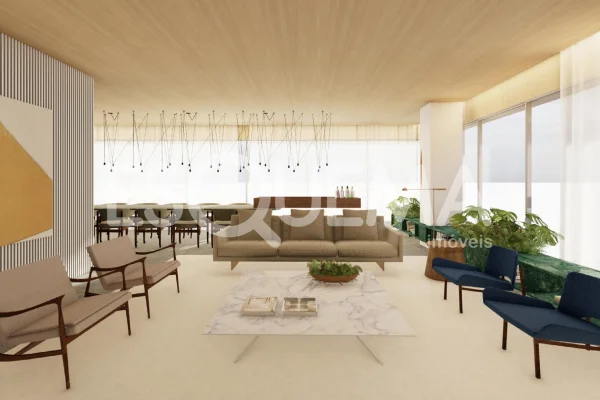 Apartamento em prédio novo e moderno