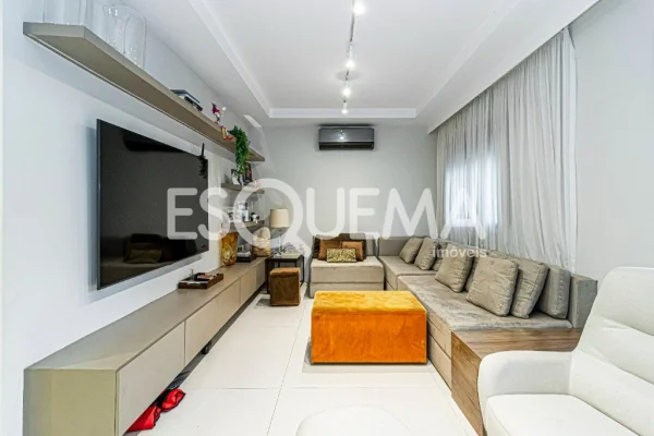 Apartamento reformado em rua cobiçada do Jardim Paulista