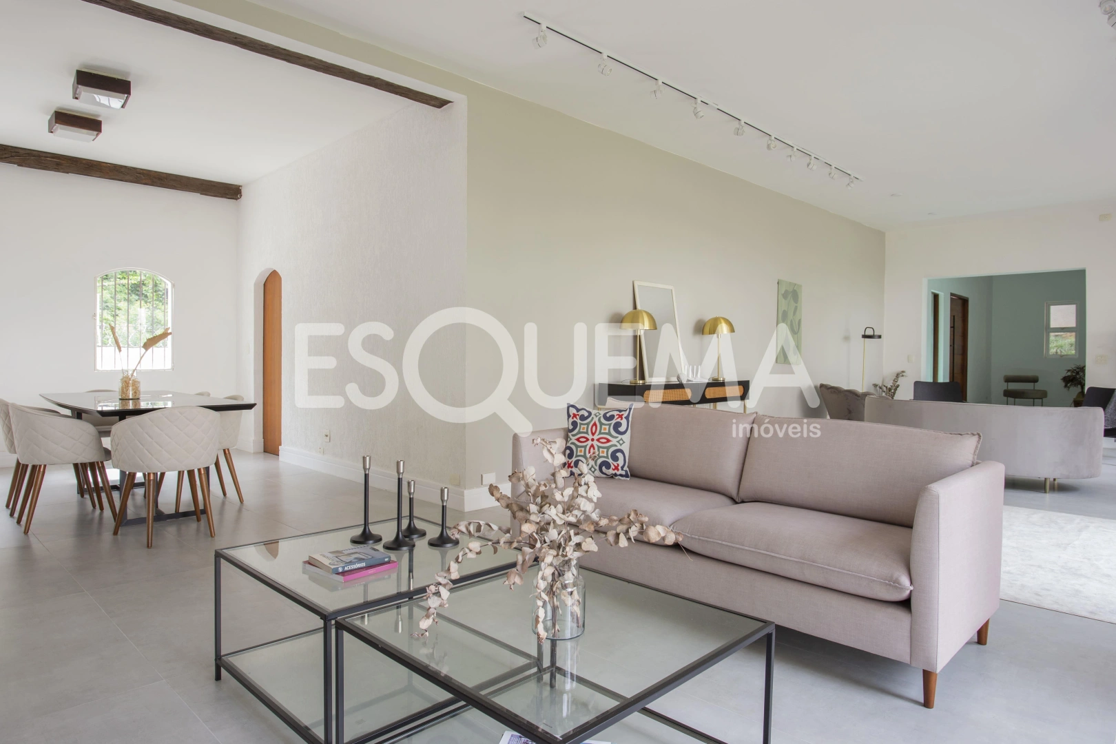 Casa mobiliada com lazer e paisagismo no Jardim Morumbi - Imagem 7