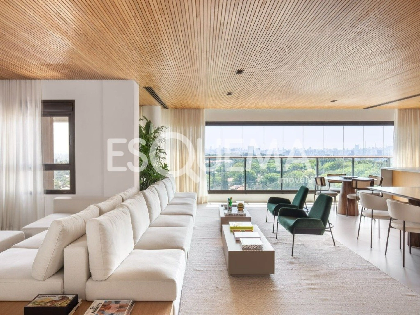 Apartamento mobiliado com vista no Jardim Guedala - Imagem 1