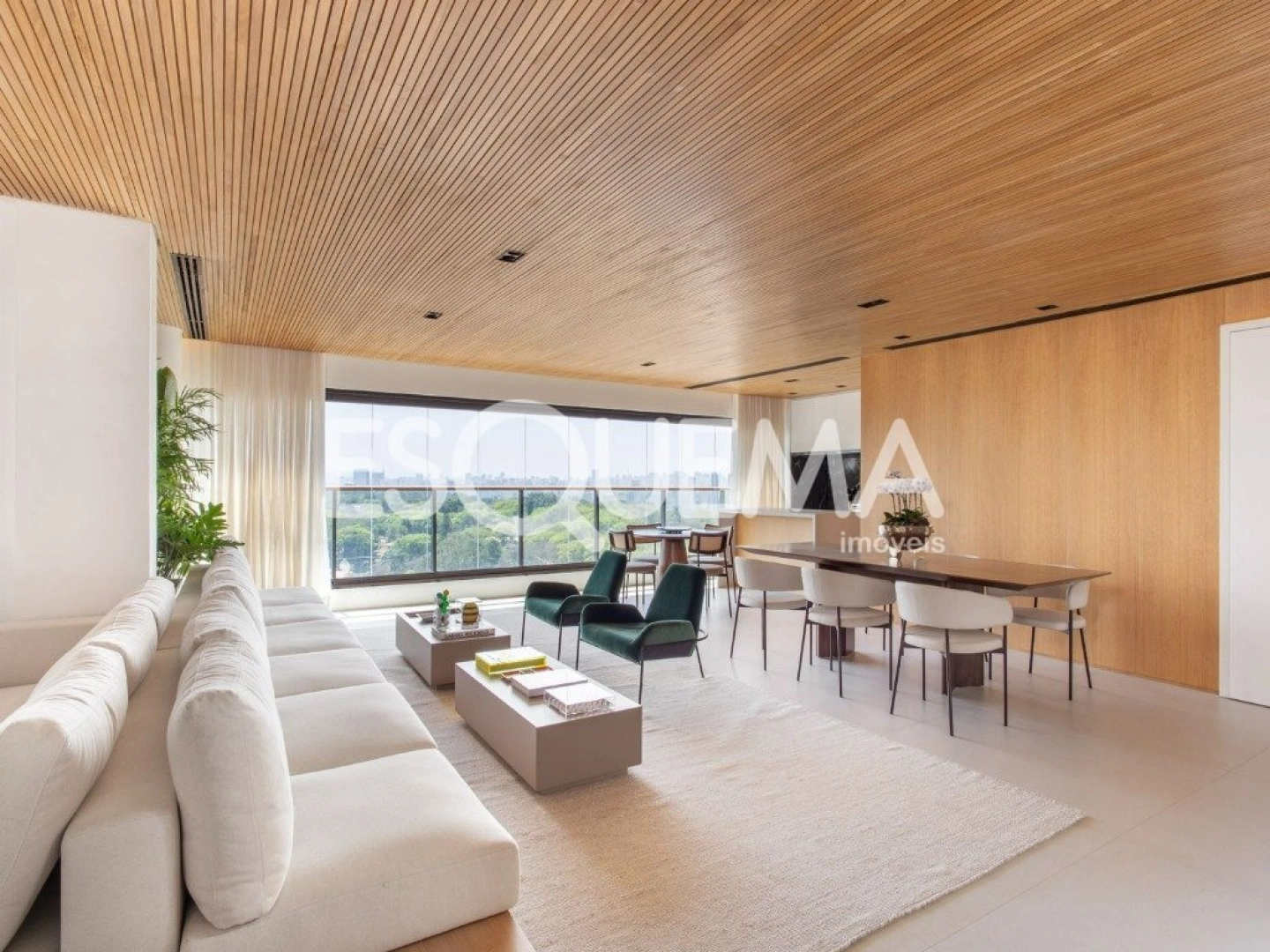 Apartamento mobiliado com vista no Jardim Guedala - Imagem 2