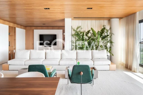 Apartamento mobiliado com vista no Jardim Guedala