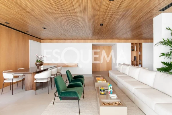Apartamento mobiliado com vista no Jardim Guedala