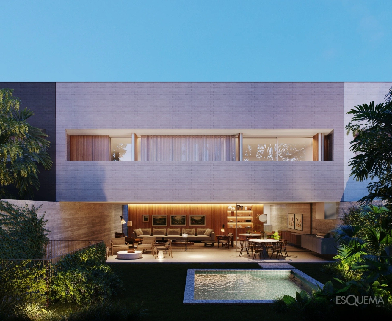 Casa nova em condomínio com piscina e rooftop no Alto da Boa Vista - Imagem 1
