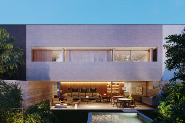 Casa nova em condomínio com piscina e rooftop no Alto da Boa Vista
