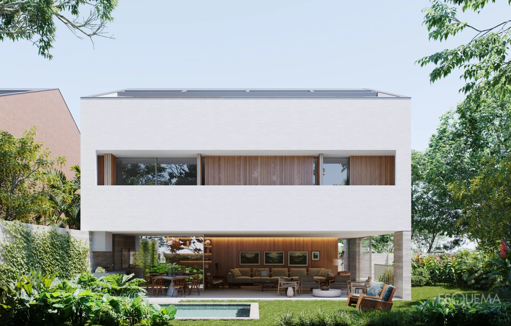 Casa nova em condomínio com piscina e rooftop no Alto da Boa Vista - Imagem 2