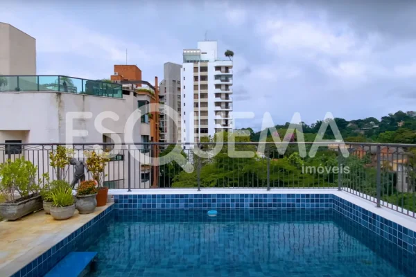 Excelente cobertura com vista privilegiada