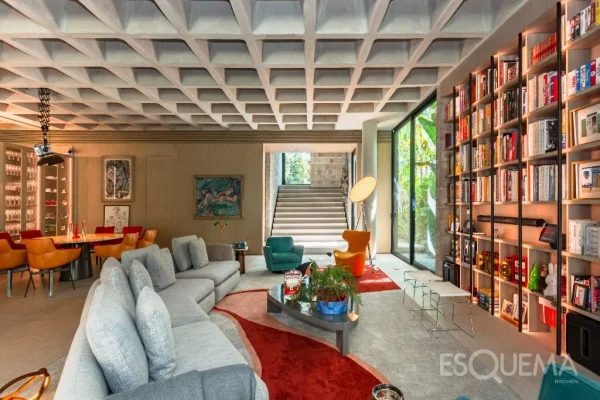 Casa com projeto de David Bastos no Jardim Paulista