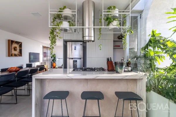 Cobertura duplex com vista deslumbrante e lazer privativo no Brooklin