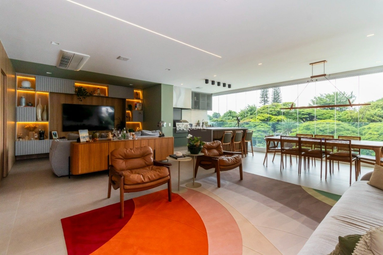 Apartamento com vista privilegiada para o Parque Ibirapuera - Imagem 1