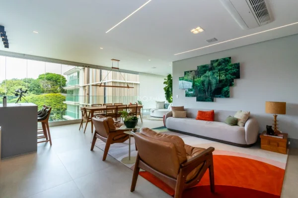 Apartamento com vista privilegiada para o Parque Ibirapuera