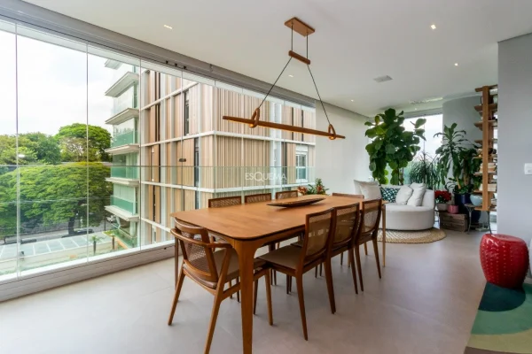 Apartamento com vista privilegiada para o Parque Ibirapuera
