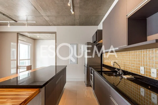 Apartamento moderno próximo à Faria Lima