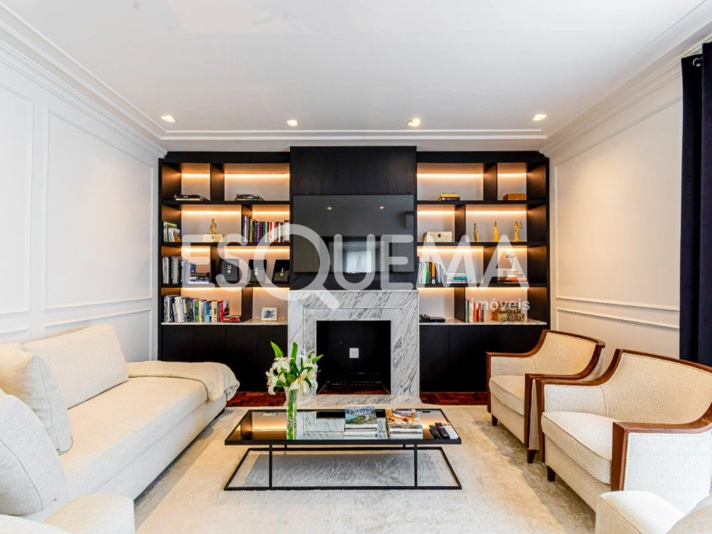 Apartamento reformado em edifício neoclássico no Jardim América - Imagem 5