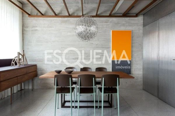Apartamento decorado por Pascali Semerdijian em edifício com arquitetura de Marcio Kogan