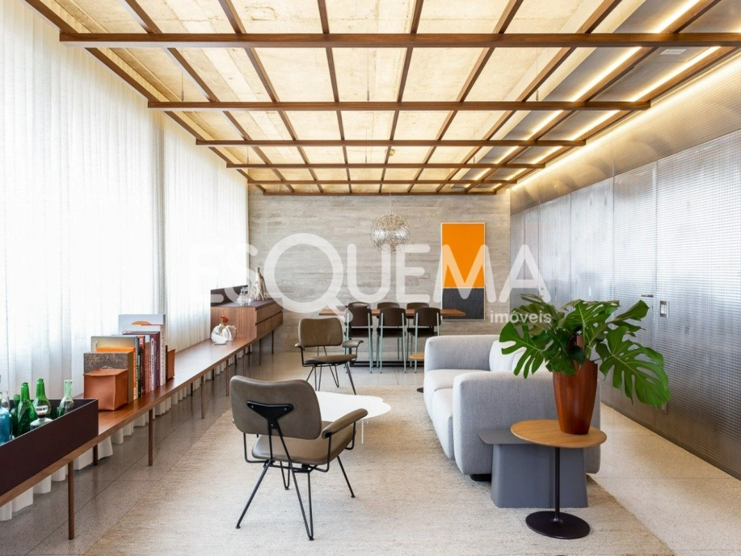Apartamento decorado por Pascali Semerdijian em edifício com arquitetura de Marcio Kogan - Imagem 4