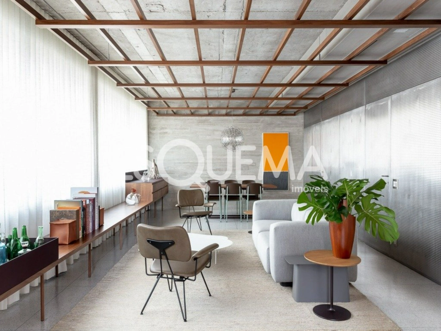 Apartamento decorado por Pascali Semerdijian em edifício com arquitetura de Marcio Kogan - Imagem 6