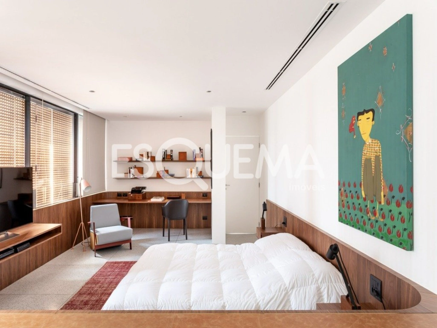 Apartamento decorado por Pascali Semerdijian em edifício com arquitetura de Marcio Kogan - Imagem 8