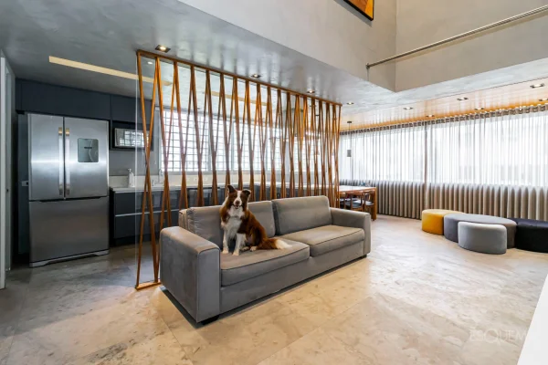Apartamento duplex mobiliado em rua fechada com segurança