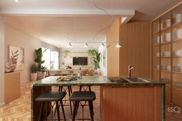 Apartamento reformado a passos do Clube Paulistano
