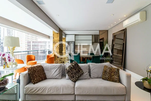 Apartamento mobiliado no Itaim Bibi
