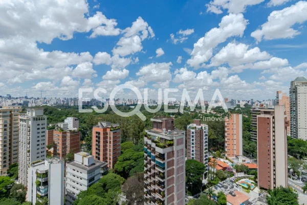 Cobertura com vista panorâmica