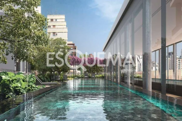 Cobertura com vista para o Jardins