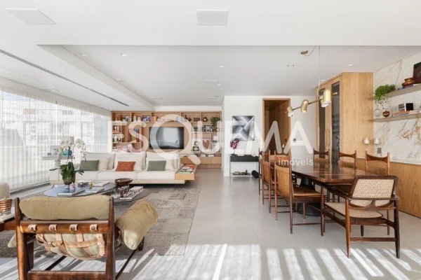 Apartamento novo e semi mobiliado